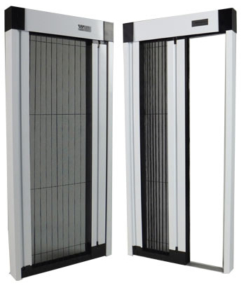 A款無(wú)下軌折疊紗門