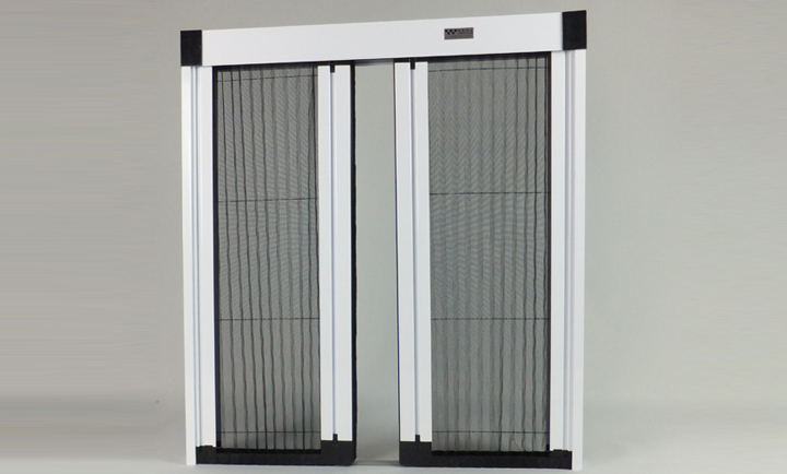 A款無(wú)下軌折疊紗門